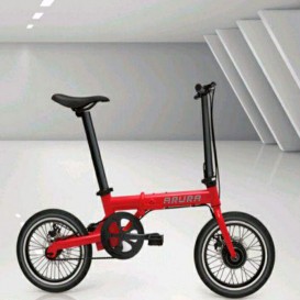 دوچرخه برقی تاشو آرورا قرمز